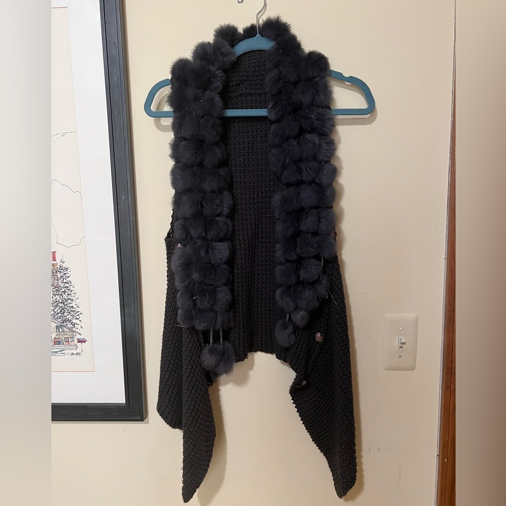 Fue neck Vest Size S